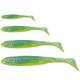 Виброхвост IRON CLAW Moby Softbaits SLIM JIM UV Non Toxic / 13cm / Mahi Mahi, изображение 4