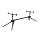 Род-под FOX Black Label Slim 3 Rod Pod Complete Род-под FOX Black Label Slim 3 Rod Pod Complete