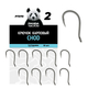 Крючки карповые PANDA Tackle CHOD, Размер крючка: № 2 Крючки карповые PANDA Tackle CHOD, Размер крючка: № 2
