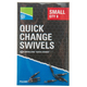 Быстросъёмы PRESTON Quick Change Swivels, Размер: Small Быстросъёмы PRESTON Quick Change Swivels, Размер: Small