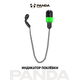 Индикатор поклёвки на цепочке Flixum PANDA TACKLE зелёный, Цвет: Зелёный