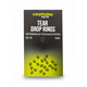 Стальные колечки каплевидные Carptoday Tear Drop Rings для карповых оснасток купить в CARPshop