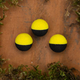 Плавающие насадки PB Products Zig Boilie - 12mm - Black/Yellow - 6шт.