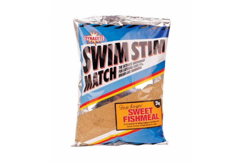 Прикормочная смесь Dynamite Baits Swim Stim Match Sweet Fishmeal (сладкий рыбный) 2kg