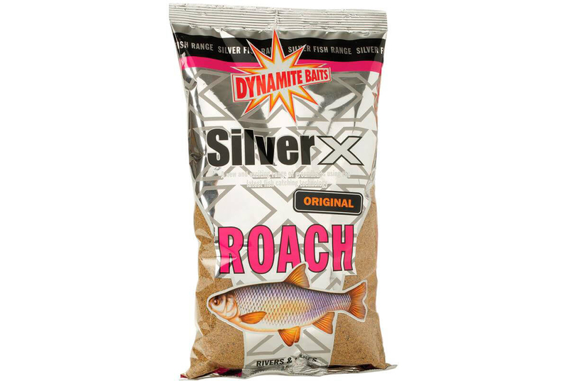 Прикормка для ловли плотвы Dynamite Baits Silver X Roach Original 1kg