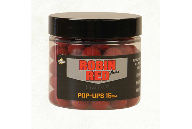 Плавающие бойлы Dynamite Baits Robin Red Pop-Ups, Диаметр: 15 мм