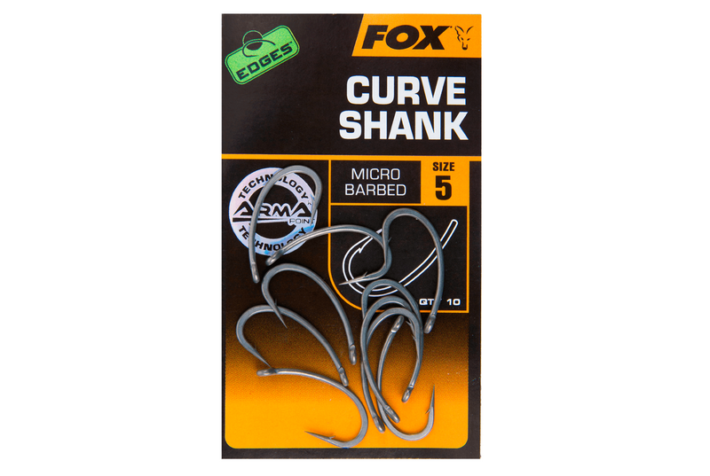 Крючки FOX Curve Shank EDGES, Размер крючка: № 7