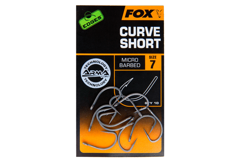 Крючки FOX EDGES Curve Short, Размер крючка: № 5