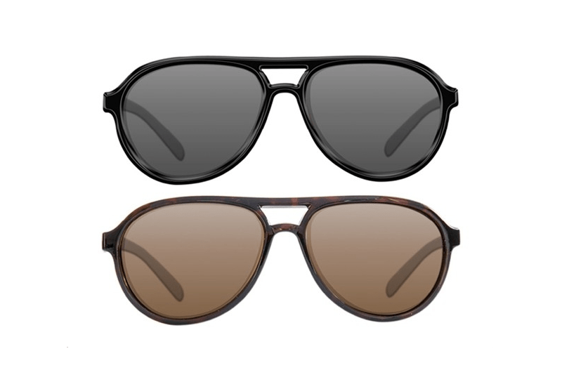 Очки Korda Sunglasses Aviator, Цвет: Black (Чёрный)