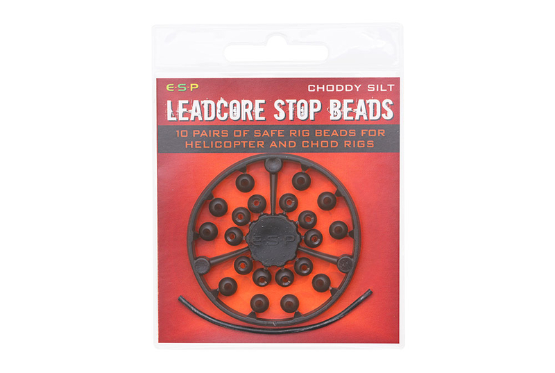 Стопорная бусина для лидкора ESP Leadcore Stop Beads, Цвет: Choddy Silt