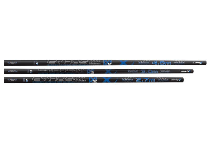 Ручка для подсачека Matrix ETHOS Carbon Landing Net Handle MK2, Длина: 3 м