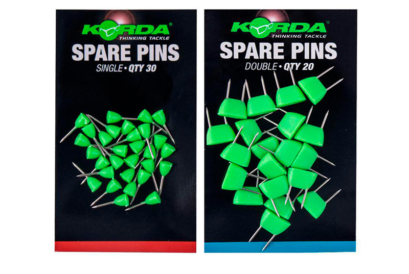 Булавки для крепления поводков Korda Spare Pins, Тип: Double (двойные)