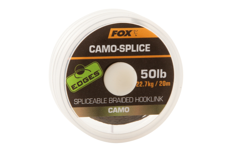 Плетенный поводковый материал FOX Camo-Splice 50lb