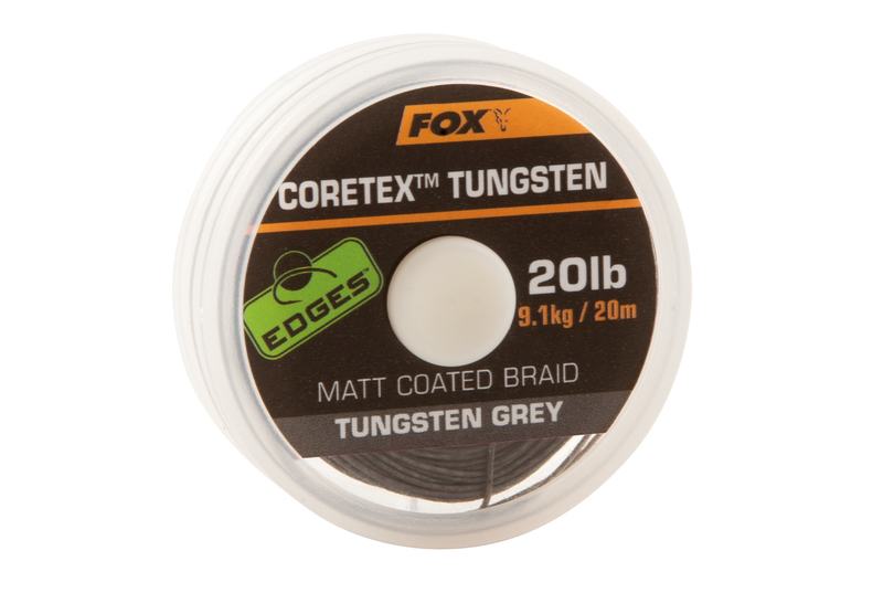 Утяжеленный поводковый материал в оплётке FOX Edges Tungsten Coretex, Разрывная нагрузка: 20.00 lb