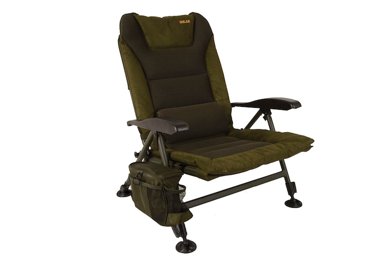 Стул SOLAR SP C-Tech Recliner Chair + сумка для аксессуаров, Размер: Низкий (Low)