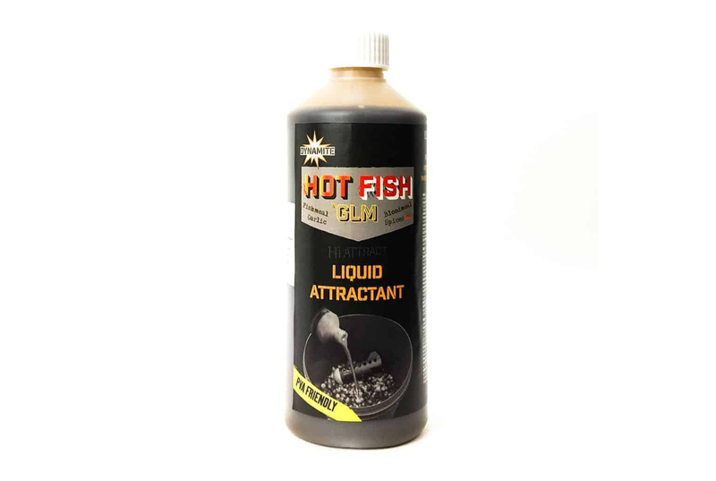 Ликвид Dynamite Baits Hot Fish & GLM Liquid Attractant (острая рыба и зеленогубая мидия) 500ml