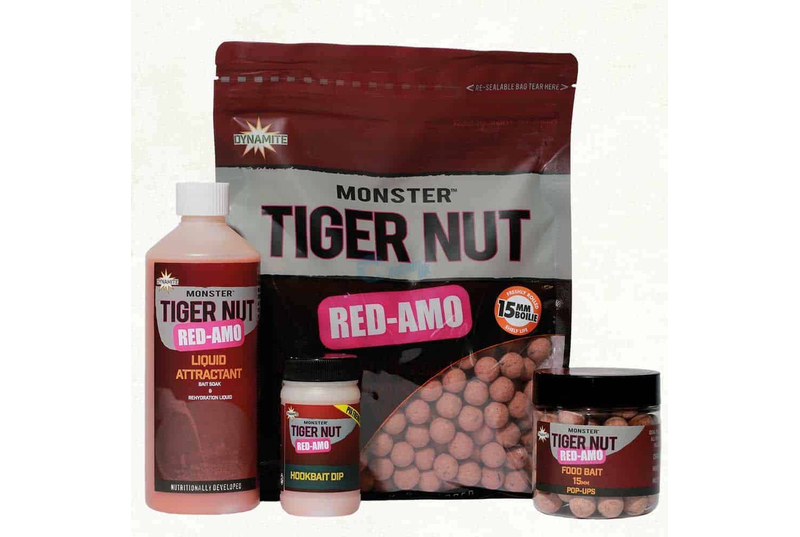 Тонущие бойлы Dynamite Baits Monster Tiger Nut Red-Amo Boilies (тигровый орех) 1kg, Диаметр: 12 мм