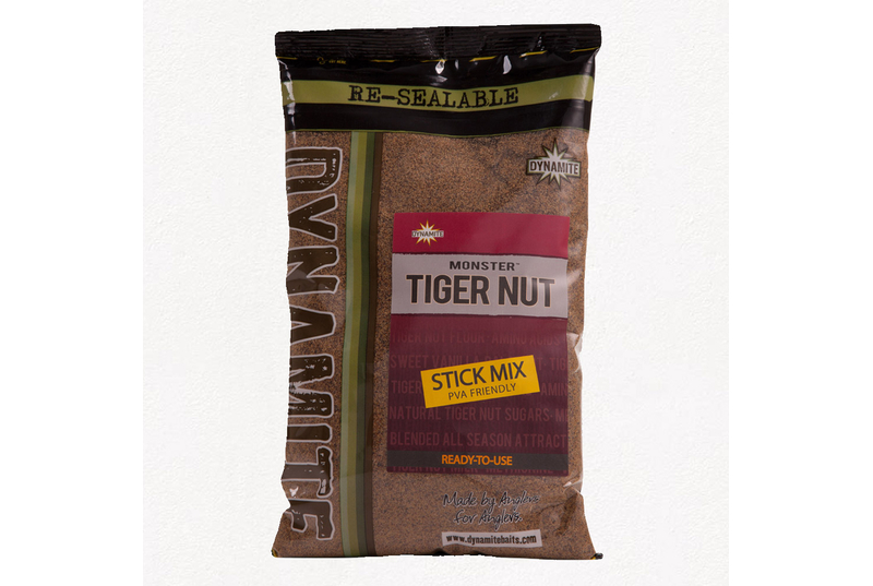 Прикормочная смесь для ПВА Dynamite Baits Monster Tiger Nut Stick Mix 1kg