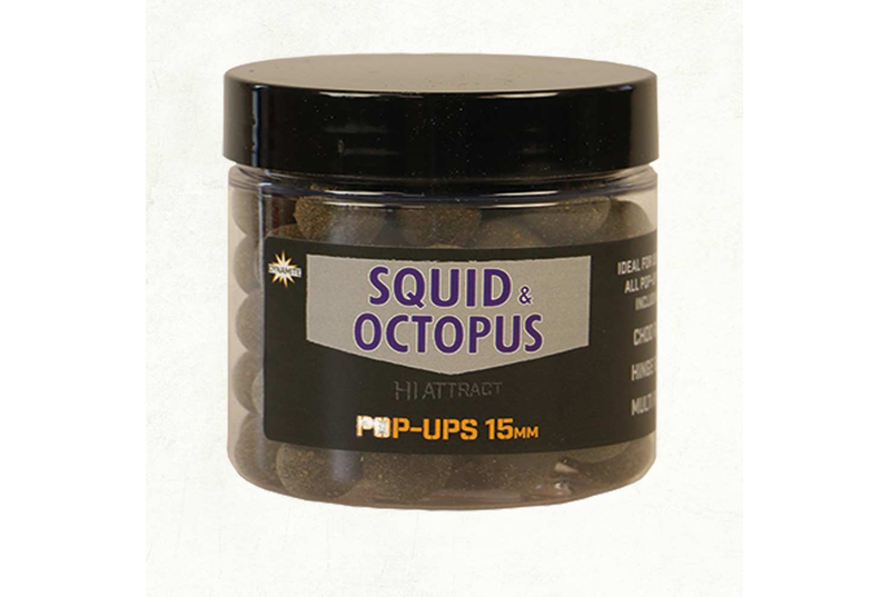 Плавающие бойлы Dynamite Baits Squid & Octopus Foodbait Pop-Ups 15mm