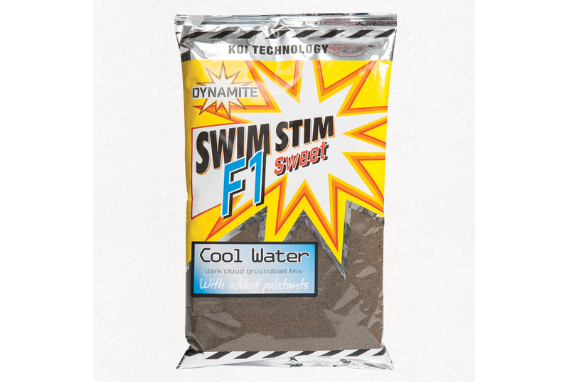 Прикормочная смесь Dynamite Baits Swim Stim Groundbait F1 Sweet Cool Water Dark (сладкий) 800g