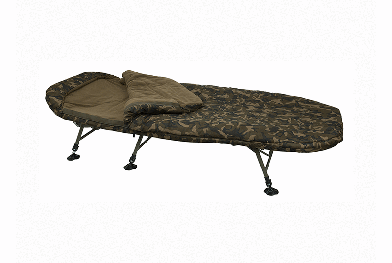Раскладушка со спальным мешком FOX R-Series Camo Sleep System