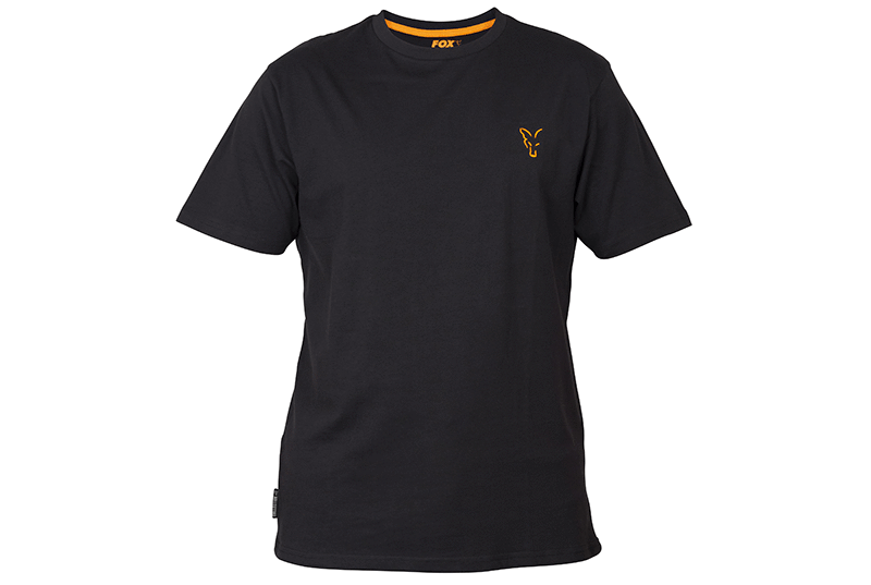 Футболка FOX Collection Orange & Black T-shirt, Размер: XXL