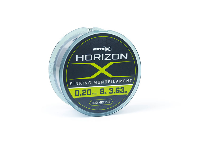 Леска монофильная Matrix Horizon X Sinking Mono, Тест: 10.00 lb, Диаметр лески: 0.22 мм