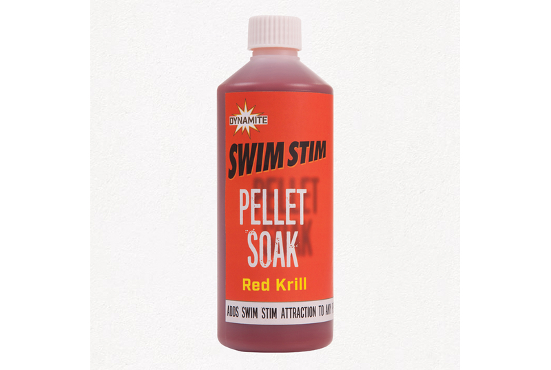 Ликвид Dynamite Baits Swim Stim Pellet Soak Red Krill (красный криль) 500ml