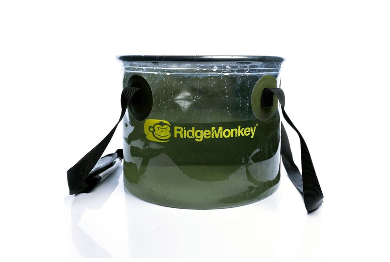 Ведро мягкое полупрозрачное Ridge Monkey Perspective Collapsible Bucket, Объём: 10 литров