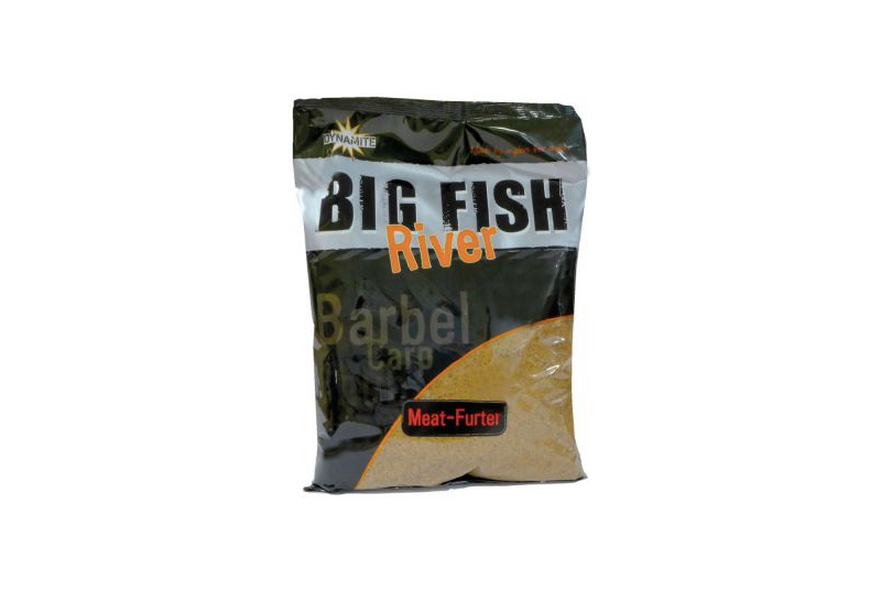 Прикормка Dynamite Baits Big Fish River Groundbait Meat-Furter (мясной вкус) 1.8kg