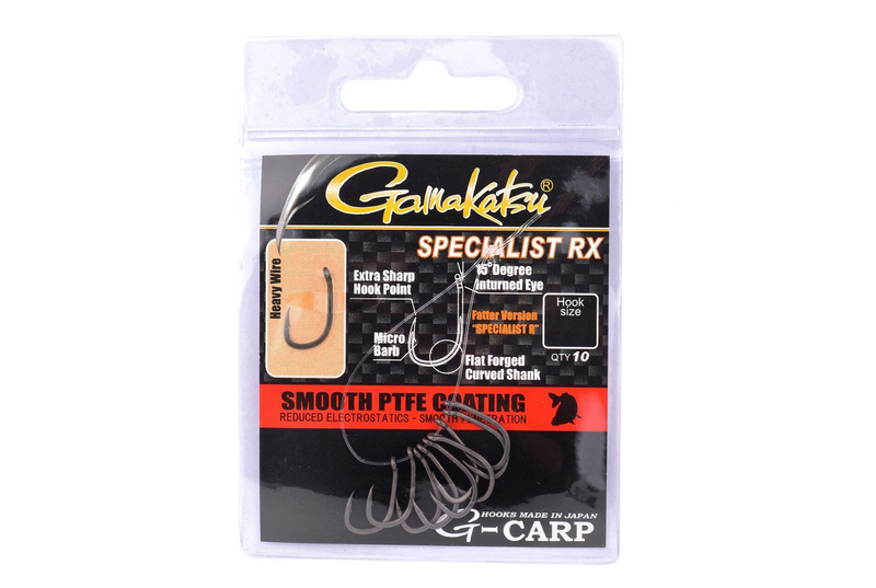 Крючки Gamakatsu G-CARP Specialist RX, Размер: № 8
