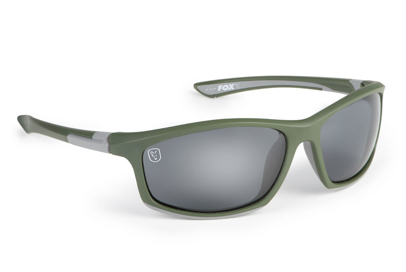 Солнцезащитные очки FOX Collection Green & Silver Frame/Grey Lens
