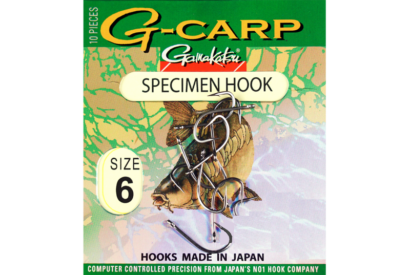 Крючки Gamakatsu HOOK G-CARP SPECIMEN, Размер: 1
