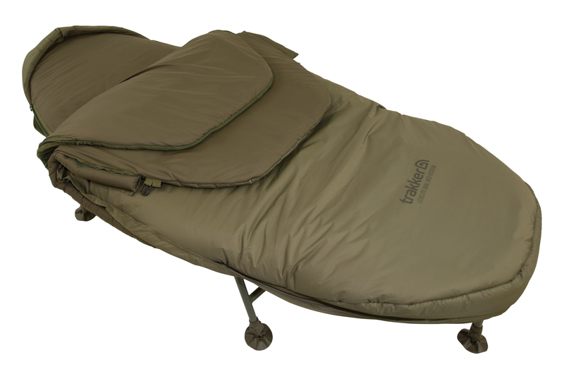 Раскладушка со спальным мешком 3-5 сезонов Trakker Levelite Oval Bed System Tall
