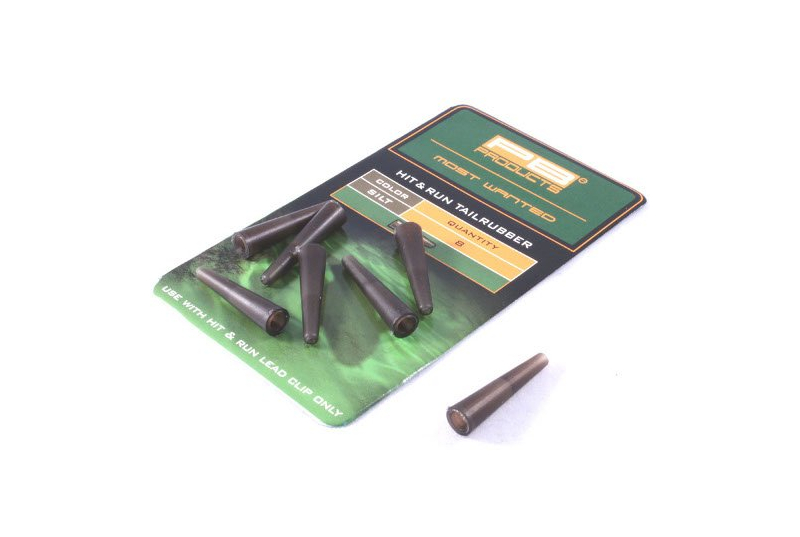 Конус для клипсы PB Products Hit & Run X-Safe Tailrubber Leadclip, Цвет: Silt (ил)