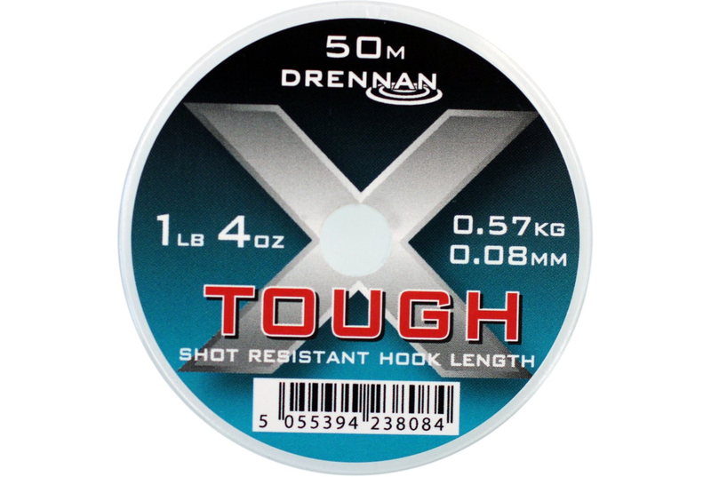Леска DRENNAN X-TOUGH Hooklink 50m, Диаметр лески: 0.14 мм
