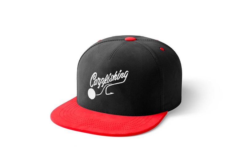 Кепка Carptoday Snapback Cap CARPFISHING Red/Black & White Logo