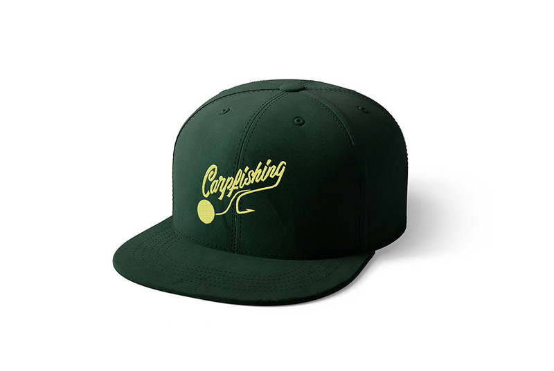 Кепка Carptoday Snapback Cap CARPFISHING Green & Gold Logo