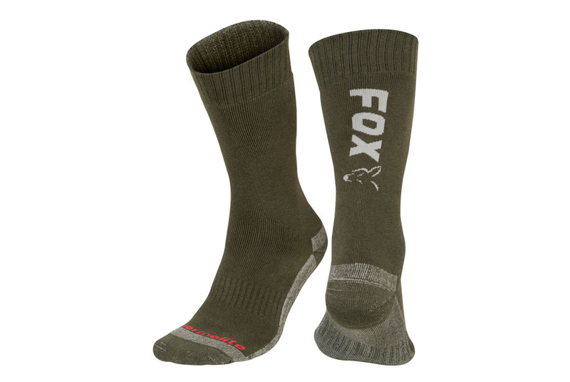 Термоноски FOX Green/Silver Thermolite Long Socks, Размер: 40 – 43 (6 – 9)
