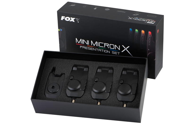 Набор сигнализаторов с пейджером FOX Mini Micron X Rod Set, Набор : 3 + 1