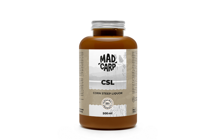 Натуральный ликвид Mad Carp Baits CSL (Кукурузный Ликер), Объём: 500 мл