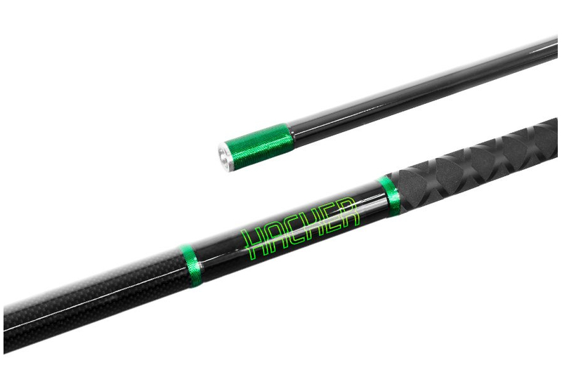 Ручка для подсачека телескопическая DELPHIN HACKER Telehandle 210см