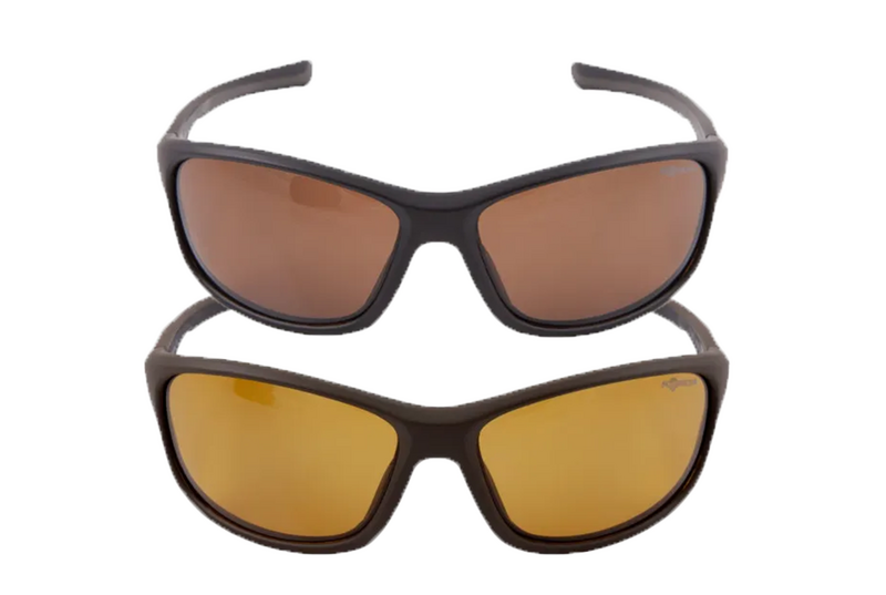 Очки KORDA Wraps MK2 Sunglasses, Цвет: Зелёный / Жёлтый