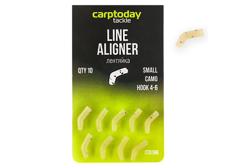 Лентяйки короткие Carptoday Tackle Line Aligners Short Camo Brown, Размер: Small
