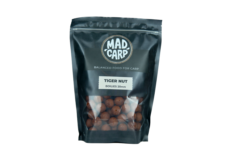 Бойлы тонущие Mad Carp Baits TIGER NUT (Тигровый орех) 1кг, Диаметр: 15 мм