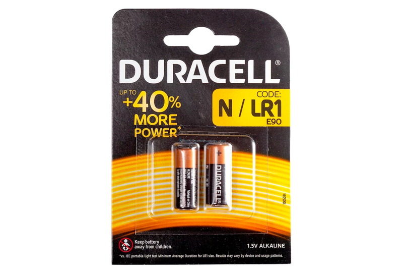 Батарейка Duracell LR1 N BL2 1.5V