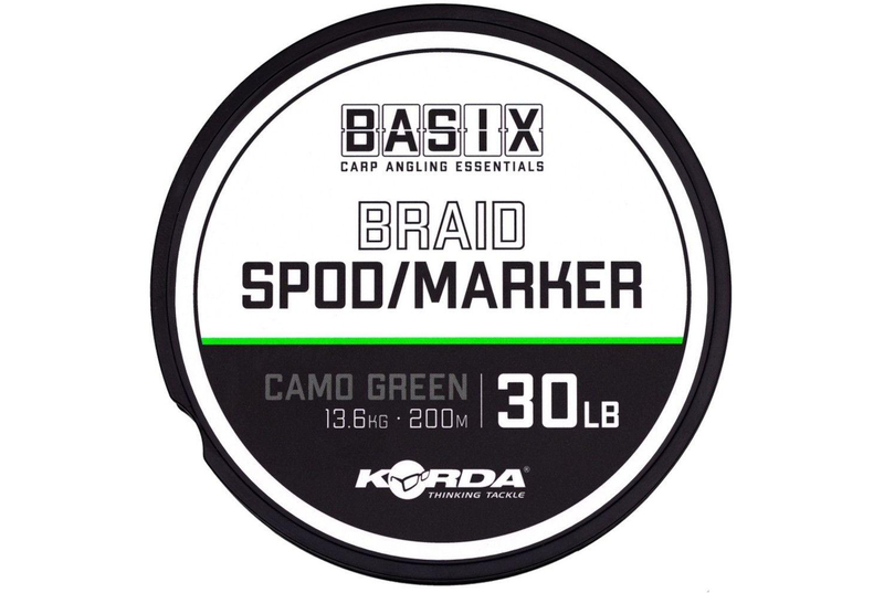 Шнур для маркера и спода KORDA Spod/Marker BASIX Braid 200м