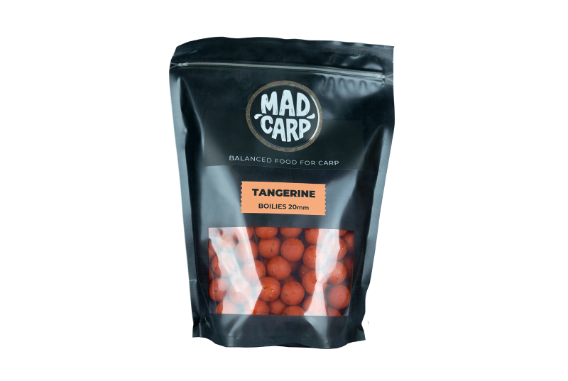 Бойл тонущие Mad Carp Baits TANGERINE (Мандарин) 1кг, Диаметр: 15 мм