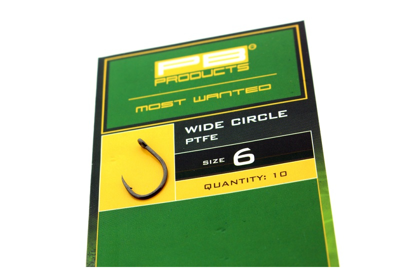Крючки PB Products WIDE CIRCLE PTFE, Размер крючка: № 2