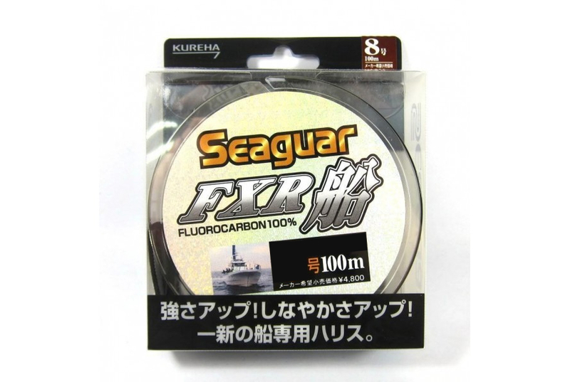 Мягкий флюрокарбоновый материал Kureha SEAGUAR FXR, Диаметр лески: 0.405 мм